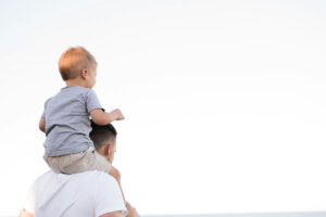 Father and son.