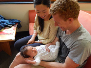A family in Canberra